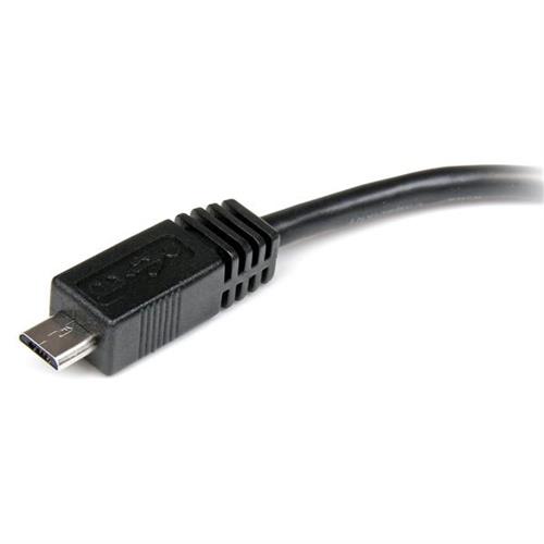CAVO ADATTATORE MICRO USB A MINI USB 15 CM M/F