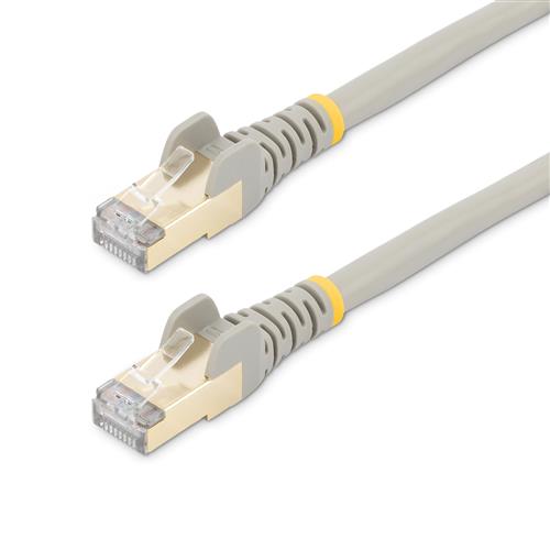 CAVO CAT6A DA 7.5M - GRIGIO - ANTIGROVIGLIO - SCHERMATO - RAME