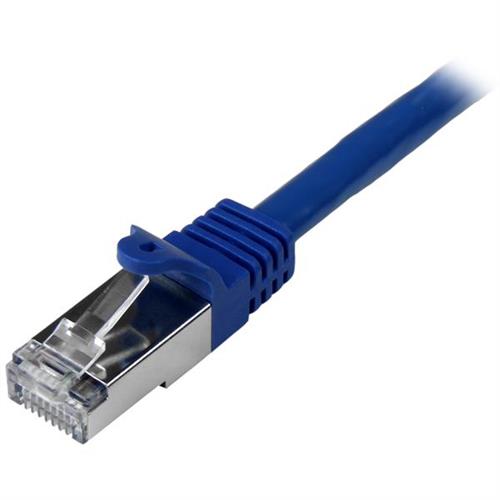CAVO DI RETE CAT6 ETHERNET - CAVO PATCH RJ45 SFTP 1M - BLU