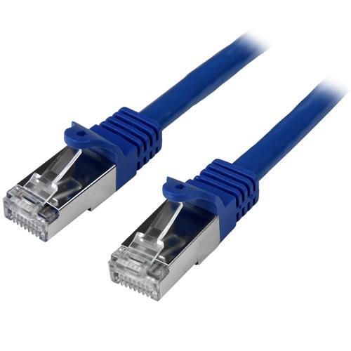 CAVO DI RETE CAT6 ETHERNET - CAVO PATCH RJ45 SFTP DA 2M -BLU