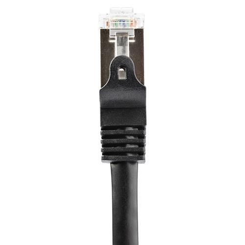 CAVO DI RETE CAT6 GIGABIT - CAVO PATCH RJ45 SFTP DA 1M -NERO