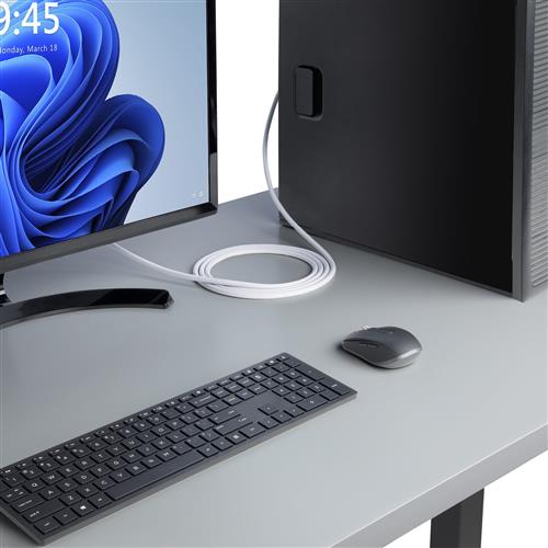 CAVO DISPLAYPORT 1.2 4K 60HZ 18M/BIANCO/VESA/DP 1.2