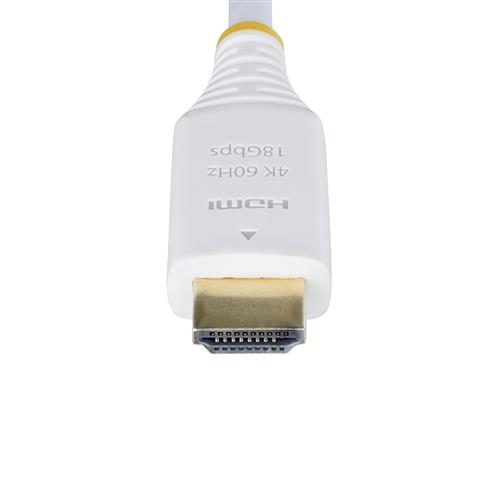 CAVO HDMI PREMIUM CERTIFICATO CAVO HDMI BIANCO 3M 4K HDR10