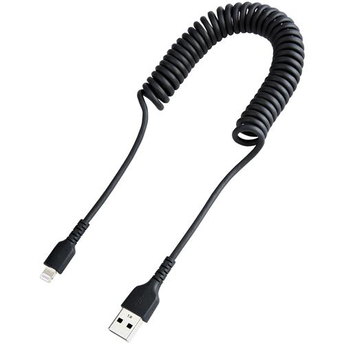 CAVO IPHONE USB-A LIGHTNING CAVO SPIRALATO DA 1M NERO