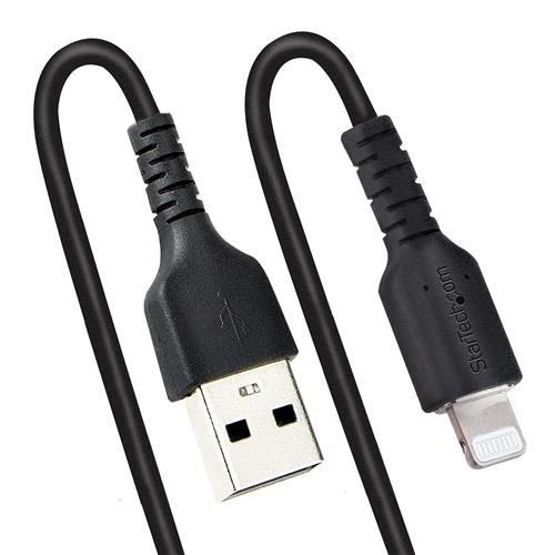 CAVO IPHONE USB-A LIGHTNING CAVO SPIRALATO DA 1M NERO