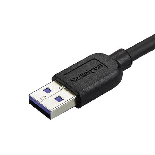 CAVO MICRO USB 3.0 SLIM AD ANGOLO SINISTRO DA 2M - M/M