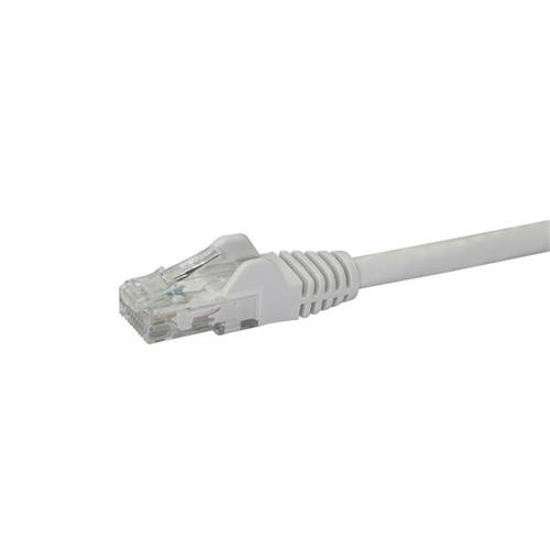 CAVO PATCH CAT 6 ETHERNET RJ45 BIANCO DA 10M ANTIGROVIGLIO