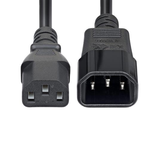 CAVO PROLUNGA ALIMENTAZ. 4.5M C14/C13. 15A/250V. KEMA-KEUR