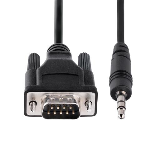 CAVO SERIALE DB9 A 3.5MM DA 1M CAVO SERIALE RS232/JACK 3.5 M/M