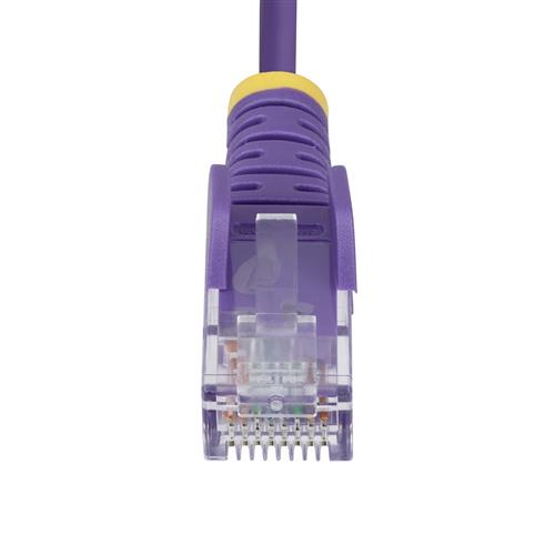 CAVO SLIM UTP CAT6 BLU DA 15M CON PLUG RJ45 ANTIGROVIGLIO