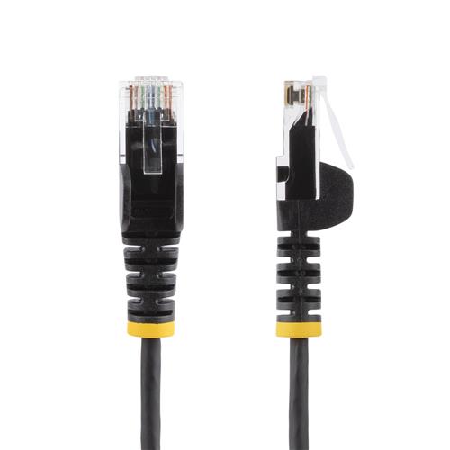 CAVO SLIM UTP CAT6 BLU DA 7M CON PLUG RJ45 ANTIGROVIGLIO