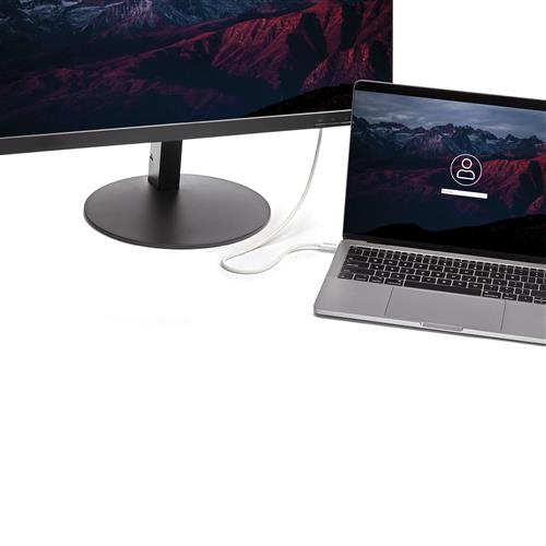 CAVO THUNDERBOLT 3 - BIANCO 50CM - COMPATABILE DISPLAYPORT