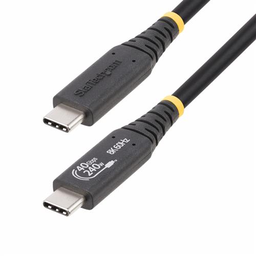 CAVO USB4 DA 1M 8K60HZ 40GPBS CAVO USB TIPO-C 240W PD 3.1
