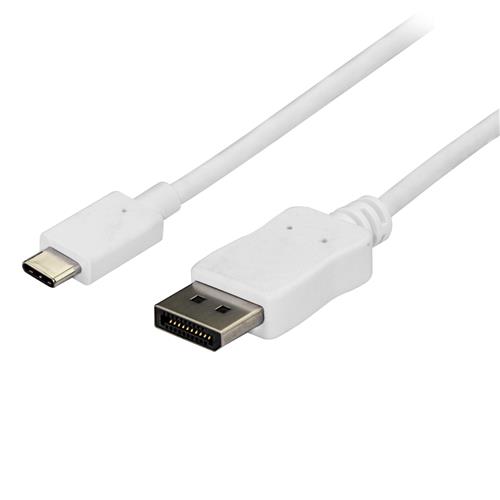 CAVO USB-C A DISPLAYPORT DA 1.8M - 4K 60HZ - BIANCO