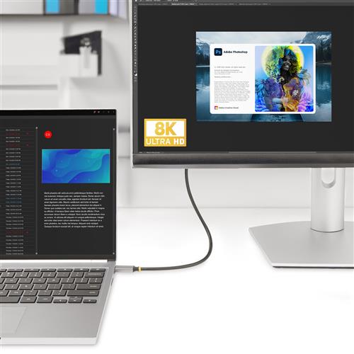 CAVO USB-C A HDMI DA 3M ADATTATORE DA USB TYPE-C A HDMI