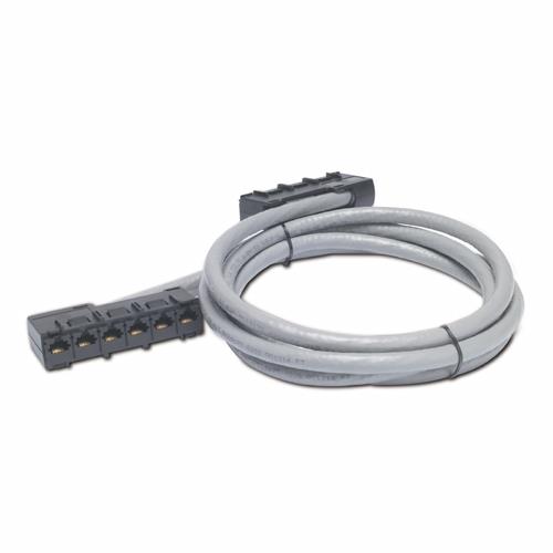 DD CABLE CAT5E UTP CMR GREY 6XRJ45JACK/6XRJ45JACK 13FT 3.9M