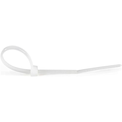 FASCETTE FERMACAVO DA 10 CM RIUTILIZZABILI -100 PZ - BIANCO
