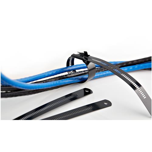 FASCETTE METALLICHE PER CAVI DA 22CM - 50 PEZZI