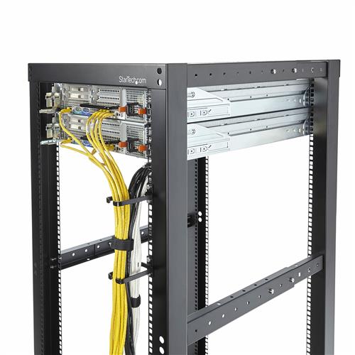 GANCI A D 1U PER SERVER RACK ANELLO PASSACAVI 1U - 5 PEZZI