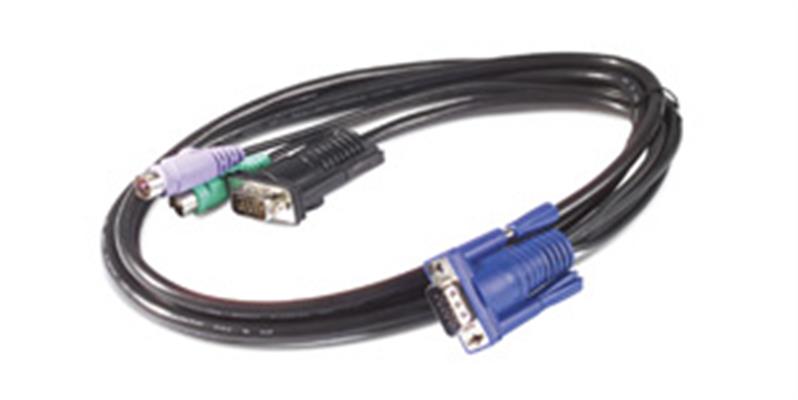 KVM PS/2 CABLE - 3FT .
