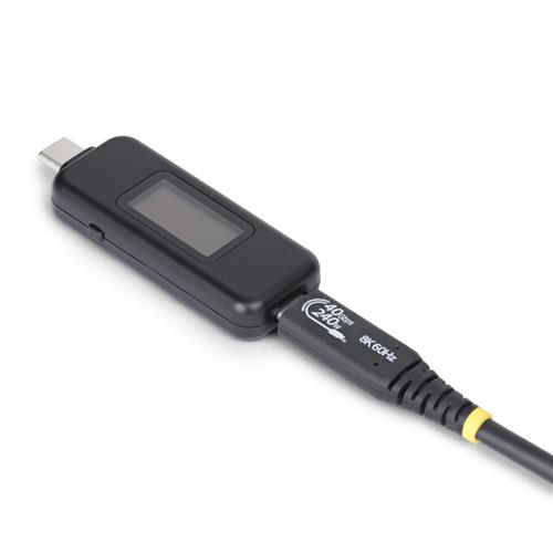 MULTIMETRO DIGITALE USB-C MISURATORE DI TENSIONE/CORRENTE