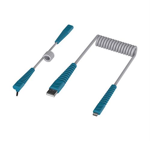 OTTERBOX EZGRAB CBL BUNDLE USB A-LIGHT. 1/8IN AUDIO SPACE SPEED