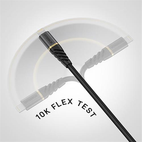 OTTERBOX PREMIUM CABLE USB C-C 3.2 GEN1 1.8M - BLACK