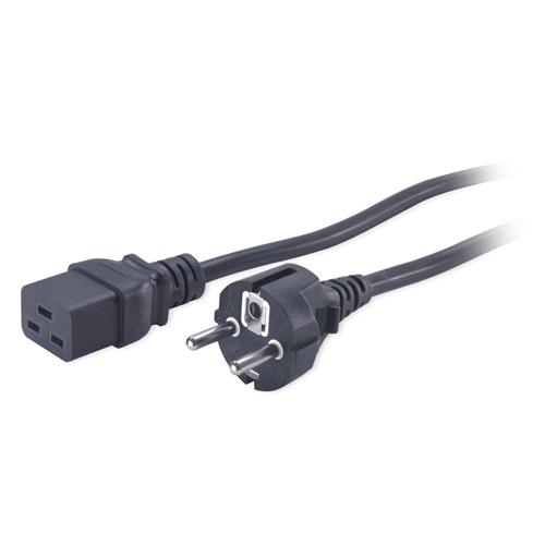 POWER CORD IEC 320 C19 TO SCHUKO