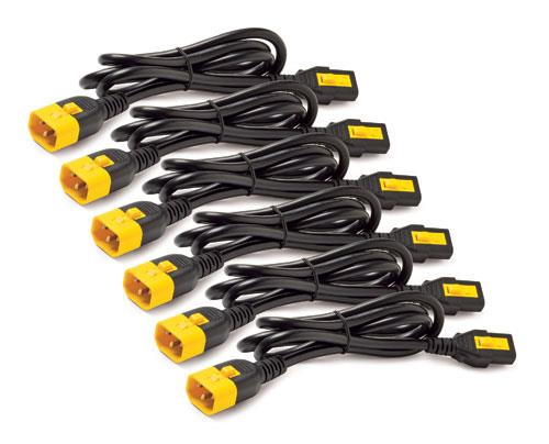 POWER CORD KIT (6 EA) LOCKING C13 TO C14 1.2M