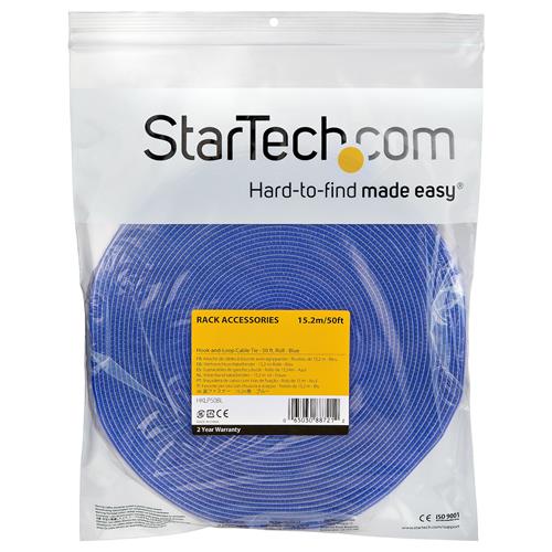 ROTOLO NASTRO CHIUSURA STRAPPO DA 15.2 M -BLU - RESUABLE