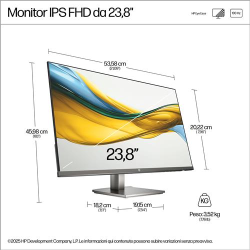 HP Series 5 Monitor serie 5 FHD da 23,8