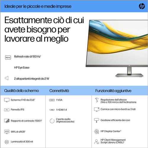 HP Series 5 Monitor serie 5 FHD da 23,8