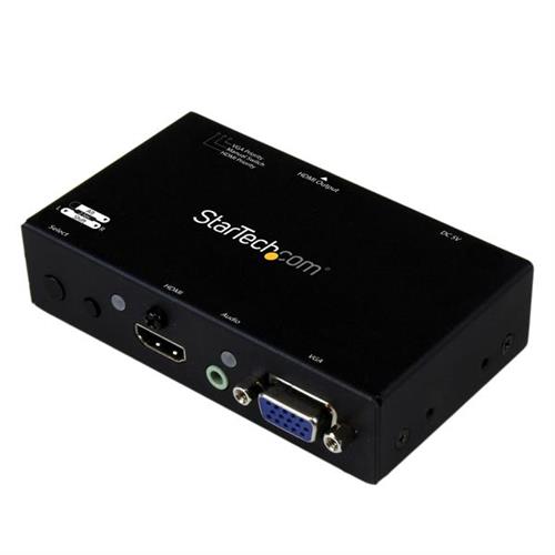 SWITCH CONVERTITORE COMMUTATORE 2X1 HDMI + VGA A HDM