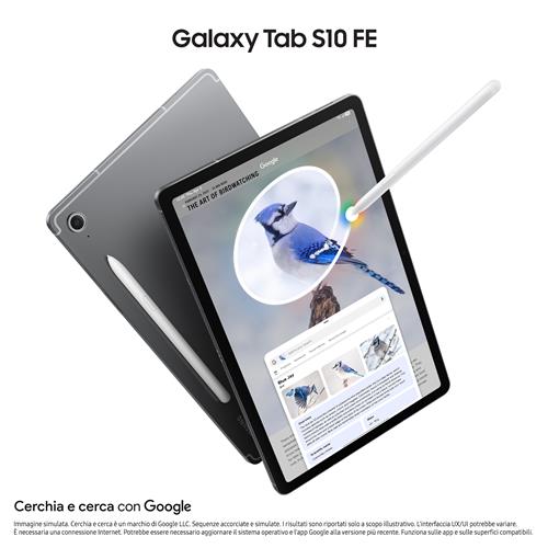 Samsung Galaxy Tab S10 FE, Android Tablet, Display 10.9