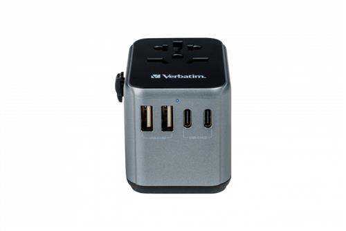 UNIVERSAL TRAVEL ADAPTER UTA-03 PD30W / QC / 2XUSB / 2XTYPE-C
