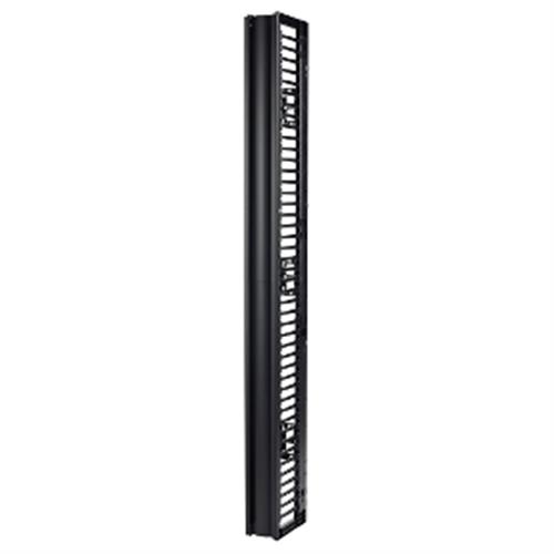 VERTICAL CABLE MANAGER F/ 2+4 POST RACKS SINGLE-SIDED