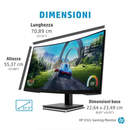 X32C FHD 31.5IN VA 1920X1080 1MS HDMI/DP 16:9 3000:1