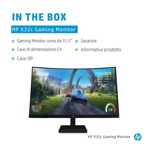 X32C FHD 31.5IN VA 1920X1080 1MS HDMI/DP 16:9 3000:1