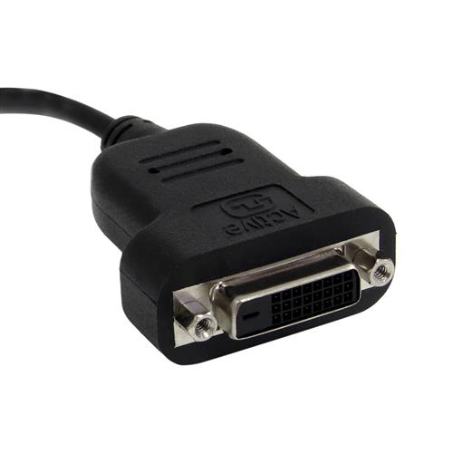 StarTech.com MDP2DVIS cavo e adattatore video 0,12 m Nero