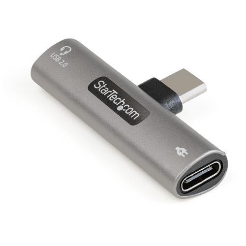 StarTech.com CDP2CAPDM replicatore di porte e docking station per laptop USB 2.0 Type-C Argento