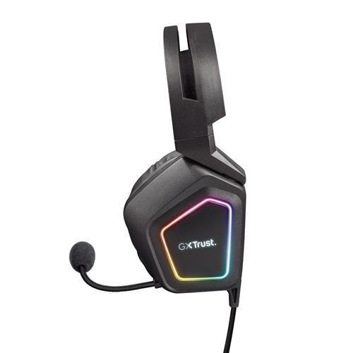 GAMING GXT 450 BLIZZ CUFFIE RGB SURROUND VIRTUALE 7.1  -  NERO