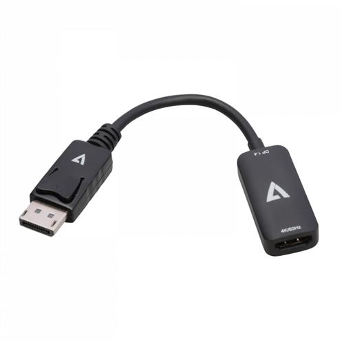 V7 V7DPHDMIACTV cavo e adattatore video DisplayPort HDMI Nero