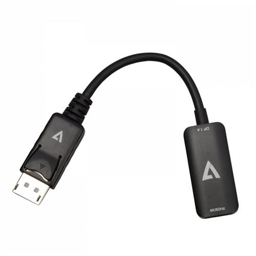 V7 V7DPHDMIACTV cavo e adattatore video DisplayPort HDMI Nero