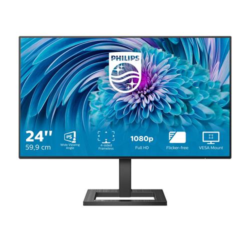 Philips E Line 241E2FD/00 LED display 60,5 cm (23.8) 1920 x 1080 Pixel Full HD Nero