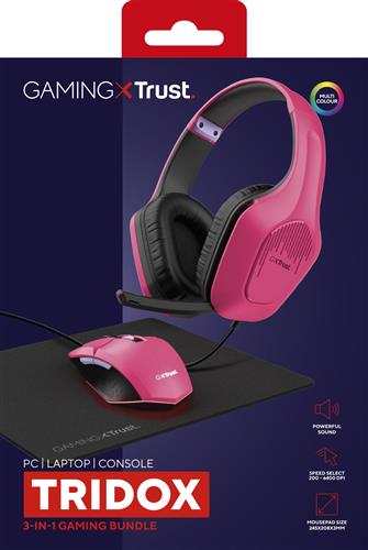 GAMING GXT 790  PACCHETTO GAMING 3-IN-1  -  ROSA
