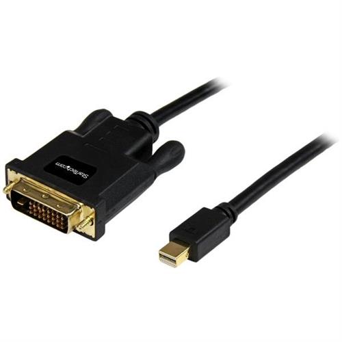 StarTech.com MDP2DVIMM6B cavo e adattatore video Nero