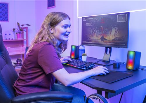 GAMING GXT 611 WEZZ SET SPEAKER ILLUMINATI 2.0 RGB  -  NERO