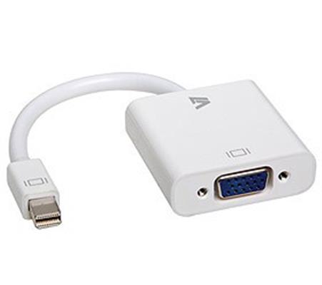 V7 CBL-MV1WHT-5E cavo e adattatore video 0,17 m VGA (D-Sub) Bianco