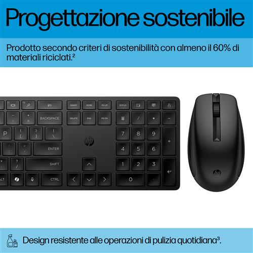 655 WIRELESS KEYBOARD AND MOUSE COMBO EURO SB