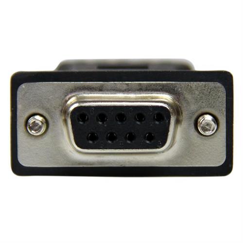 StarTech.com RS422 RS485 Serial DB9 -> Terminal Block Adapter Nero